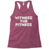 witness the fitness Racerback Tank