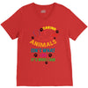 caring for animals isn't what i do it's who i am V-Neck Tee