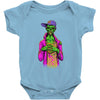 i got a brain Baby Onesie