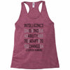 adapt or die encoded Racerback Tank
