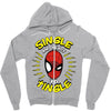 friendly neighborhood single man Zipper Hoodie