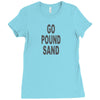 go pound sang Ladies Fitted T-Shirt