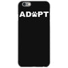 adopt paw sticker vinyl decal dog cat pet puppy iPhone 6/6s Case