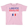 Librate Egalite Mbappe France Toddler T-shirt