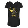 the moon Maternity Scoop Neck T-shirt