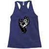 screaming hand werewolf Racerback Tank