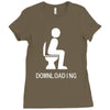 funny Ladies Fitted T-Shirt