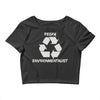 pesky environmentalist Crop Top