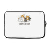 crazy cat lady Laptop sleeve
