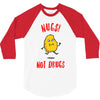 nugs not drugs 3/4 Sleeve Shirt