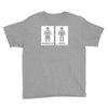restroom sign sticker vinyl decal Youth Tee