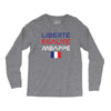 Librate Egalite Mbappe France Long Sleeve Shirts