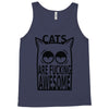 cats are fucking awesome Tank Top