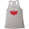 pj masks owlette symbol Racerback Tank