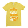 My Husband Is Super Awesome Ladies Fitted T-Shirt