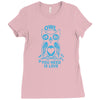 owl Ladies Fitted T-Shirt