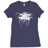 dark throne logo Ladies Fitted T-Shirt