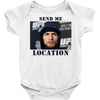 send me location khabib Baby Bodysuit
