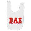 BAE Best Aunt Ever Baby Bibs