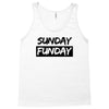 sunday funday t shirt funny jersey shore football Tank Top