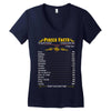 Pisces Facts Zodiac Women's V-Neck T-Shirt