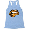 sexy lip biting Racerback Tank