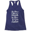 i love cats girls Racerback Tank