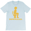 downloading poop T-Shirt