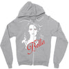 twilight frauen bella jacob edward film Zipper Hoodie