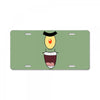 plankton face License Plate