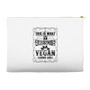 Awesome Vegan Accessory Pouches
