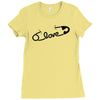 pin love Ladies Fitted T-Shirt