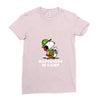 Happiness is Camp Ladies Fitted T-Shirt