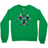 floral hazard Crewneck Sweatshirt