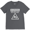 warning does not play well with others V-Neck Tee