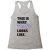 This is What Trans Looks Like Racerback Tank