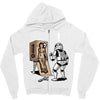 metal wars solid Zipper Hoodie