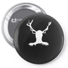 hannibal   stag Pin-back button