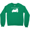 only smarties have the answer'   funny Crewneck Sweatshirt