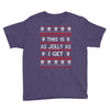 emo gothic ugly christmas sweater. Youth Tee