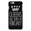 queens are born in february iPhone 6 Plus/6s Plus Case