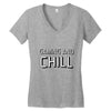 gaming and chill Women's V-Neck T-Shirt