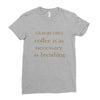coffee is necessary Ladies Fitted T-Shirt