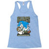 anti dauphin violeurs Racerback Tank