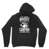 whiskey and camping! Unisex Hoodie