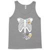 pregnant skeleton baby costume halloween maternity ninja ladies Tank Top