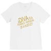 a diva V-Neck Tee