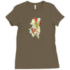 playing koi Ladies Fitted T-Shirt