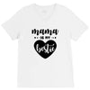 Mama is My Bestie V-Neck Tee