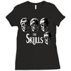 the skulls Ladies Fitted T-Shirt